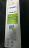飞利浦（PHILIPS）电动牙刷头官方原装适配钻石3/7/9系列刷柄清洁护龈亮白 3支装HX6063/67 白色 实拍图