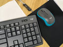罗技（Logitech）MK275 键鼠套装 无线键鼠套装 办公键鼠套装 全尺寸 商务键鼠套装 带无线2.4G接收器 黑蓝色 实拍图
