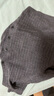 优衣库女装精纺美利奴羊毛罗纹圆领针织短开衫/25秋冬新款478336 07 青灰色 S /155/80A 实拍图