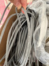 山泽(SAMZHE)六类网线 CAT6类千兆纯铜扁平网线 电脑宽带家用监控网络连接成品跳线 白色10米BBP610 实拍图