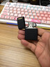 ZIPPO打火机【专属定制】之宝防风煤油 黑裂漆经典商标 生日礼物 单机 实拍图