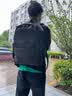 回力（Warrior）双肩包男2026新款大容量轻便旅行出差背包高颜值大学生书包电脑包 黑色【可放16英寸电脑】 实拍图