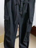 骆驼（CAMEL）休闲户外登山裤男防泼水直筒工装裤 J14CA6L6645 幻影黑 L 实拍图