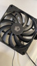 ID-COOLING （酷凛）12CM机箱风扇 黑色无光 FDB轴承  PWM温控散热 适用电脑CPU水冷风冷散热器改装 AF-125-K 实拍图