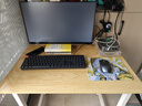 舒客艺家 电脑桌台式小户型小桌子家用学习桌写字办公书桌电竞长条桌子 木纹白架单桌80*50*74 加固电脑桌 实拍图