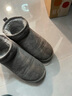 红蜻蜓雪地靴女秋冬加绒百搭棉鞋保暖短靴女靴WLC43470灰色37 实拍图