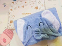 taoqibaby宝宝浴巾儿童带帽斗篷浴袍新生儿超软吸水浴巾洗澡连帽包巾速干 实拍图