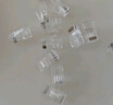 山泽超六类网线水晶头 超6类万兆网线接头 cat6a工程级镀金RJ45电脑网络连接器 20个 WL6A20 实拍图