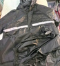 乐优佰易 反光成人雨衣套装分体式 C牛津布单帽檐 XXL 防暴雨含雨裤骑车交通 实拍图