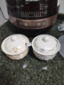 厨房盐罐调味罐陶瓷高颜值密封防潮猪油罐炖盅带盖大容量辣椒罐 【奶油小狗】调味罐一套（送勺） 实拍图