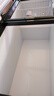 华美冰柜商用 大容量卧式速冻冷柜 冻柜 家用冷藏冷冻两用保鲜柜冰箱 718/全铜制冷微霜抑菌 一级能效 减霜90%+加厚发泡+零下30度速冷 实拍图