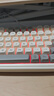 狼途（LANGTU）L98奶油骑士98键 有线静音键盘 Gasket结构 RGB灯效 人体工学 实拍图