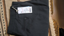 京东京造【易打理 轻松出门】休闲裤男西裤男直筒西装冬季男裤 黑2.0 2XL 实拍图