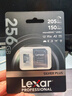 雷克沙（Lexar）256GB TF(MicroSD)存储卡 V30 4K 读205MB/s 无人机运动相机Pocket3官方推荐内存卡(SILVER PLUS) 实拍图