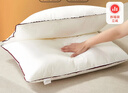 水星家纺枕头枕芯酒店枕头护颈枕头芯家用单个纯棉抗菌可水洗中枕48x74cm 实拍图