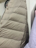 雪中飞经典新款基础舒适轻薄羽绒便捷短款保暖羽绒小马甲轻盈便携舒适 浅亚麻|7100-女 XL 175/96A 实拍图