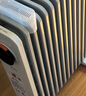 美的（Midea）【暖阳系列】取暖器/电热油汀/加热电暖器/立式电暖气/家用WIFI智能遥控防烫加湿恒温 HYW22KRB 实拍图