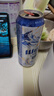 乌苏啤酒（wusu）京东自营天山清爽白啤精酿阿克苏小麦500ml*12罐整箱装京东自营 实拍图