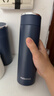 富光 保温杯高档男女316不锈钢学生便携泡茶大容量水杯年货礼品定制 墨蓝450ml【316内胆】 实拍图