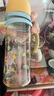 贝亲（Pigeon）自然成长翻盖直饮吸管 大童奶瓶330ml 马戏团 18月+ AA279 实拍图