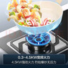 海尔（Haier）统帅（Leader）出品燃气灶 天然气灶 自营台嵌两用家用4.5KW大火力  铜火盖天然气双头灶 L2D(12T) 实拍图
