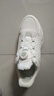 鸿星童儿童白色运动鞋旋转纽扣男童小白鞋女童鞋子中大童小学生跑步鞋 8815皮面全白 8815皮面全白 38 码/内长约23.8CM 实拍图