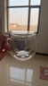 富光花茶杯 男女士茶水分离杯子 双层办公泡茶玻璃杯带把高硼硅水杯 实拍图