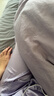 金三塔真丝睡衣女100%桑蚕丝外穿丝滑亲肤两件套睡裤居家服礼物 19姆米郁金香紫 M 实拍图