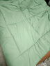 京东京造抗菌云感棉花床垫 新疆棉床褥加厚可折叠软垫 1.5x2m 豆绿色 实拍图