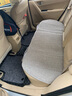 车优友（CEYOYO）汽车坐垫四季通用翻毛皮方垫新款透气乳胶棉车垫颈枕后排汽车座垫 三件套-前排2片后排1片-浅灰色 朗逸轩逸卡罗拉英朗捷达桑塔纳 实拍图