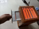 湘松家用快热炉全方位烧烤型四五面烤火炉取暖器小太阳电暖器室内电热烤火器电烤炉子电暖气暖脚神器 烧烤型-大号【顶3管】 实拍图