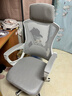 锦汐 电脑椅家用办公椅子靠背人体工学椅学习转椅老板座椅游戏电竞椅 【可后躺】白框灰网 实拍图