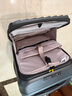 皇冠（CROWN）拉链铝框箱旅行箱登机箱大容量前开盖行李箱小型5278-20-铁灰 实拍图