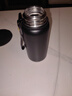 慕馨（moosen）保温保冷杯壶316不锈钢水杯男士大容量泡茶杯便携杯子男款定制 【保温保冷】黑色600ml+杯套杯刷 实拍图