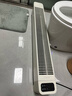 美的（Midea）【APP智能】石墨烯家用踢脚线取暖器 遥控电热电暖器 浴室速热电暖气 节能暖风机全屋升温HDS22LYR 实拍图