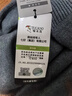 啄木鸟（TUCANO）圆领毛衣男士时尚简约针织衫舒适保暖百搭男装上衣打底衫 深灰XL 实拍图