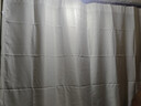 幻影纱窗帘客厅卧室透光不透人隔断纱阳台飘窗遮光布纱窗帘 幻影纱-白色 1.5米宽*1.5米高【挂钩款】一片 实拍图