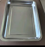 宇太（YUTAI）304不锈钢托盘长方形盘子家用方盘餐盘烤鱼铁盘子蒸盘 3627 实拍图