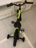 优贝（RoyalBaby）儿童自行车镁合金男女单车 月亮系列3-5岁 宇航员14寸 柠檬绿 实拍图