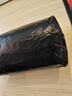 利得背心垃圾袋黑色50*60cm600只单面0.8丝大号家用手提塑料袋厚款 实拍图
