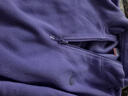 探拓（TECTOP）抓绒衣 户外加厚保暖女抓绒衣纯色立领半开衫柔软舒适抓绒衣 WZRY034 女款丁香紫 L 实拍图