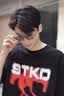 木川眼镜框近视可配度数男超轻纯钛方框商务眼镜架女钛架细框专业配镜 C04枪色镜框 单镜框(可试戴可退+可线下配镜) 实拍图