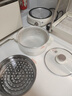 美的（Midea）电煮锅 电蒸锅 电炒锅 电热锅 2.6L分体式 小型1-2人学生宿舍多功能锅泡面锅 XZC2088S 配蒸笼 实拍图