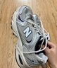 NEW BALANCE NB530官方老爹鞋男鞋女鞋情侣复古秋冬透气百搭运动休闲鞋 米白/金属银MR530KA 建议拍小半码 42.5 (脚长27cm尺码详询客服) 实拍图