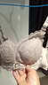 浪莎文胸女小胸聚拢内衣上托收副乳无钢圈少女蕾丝防下垂胸罩 浅紫 80A B/36 实拍图