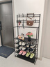木双福鞋架门口多层家用鞋帽一体鞋柜出租屋置物架宿舍收纳柜 实拍图