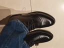 卡帝乐鳄鱼（CARTELO）保暖加绒皮鞋男商务加棉加厚男靴冬季高帮系带棉鞋1061 黑色 43 实拍图