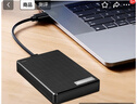 纽曼（Newsmy）1TB 移动硬盘机械  双盘备份 清风Plus系列 USB3.0 2.5英寸 风雅黑 海量存储 手机连接 格纹设计 实拍图