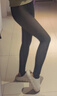 浪莎黑透肤光腿神器秋冬加绒加厚防勾丝可外穿黑丝瘦腿袜黑色打底裤袜 黑透肤踩脚320g -5-10℃穿 1条 均码 （85-140斤） 实拍图