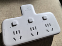 公牛插座转换器插头 无线插排usb  多功能插座/一转多保护门/ 扩展转换器 /适用于卧室厨房 【一转三】分控开关 GN-96033 实拍图
